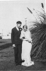 Marvin Willard Estey and Violet Althea Dixon Wedding Photo
