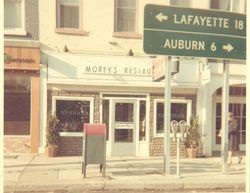 Morey's Restaurant in Skaneateles, New York 1957-1970