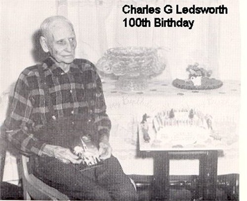Charles G Ledsworth 100th Birthday